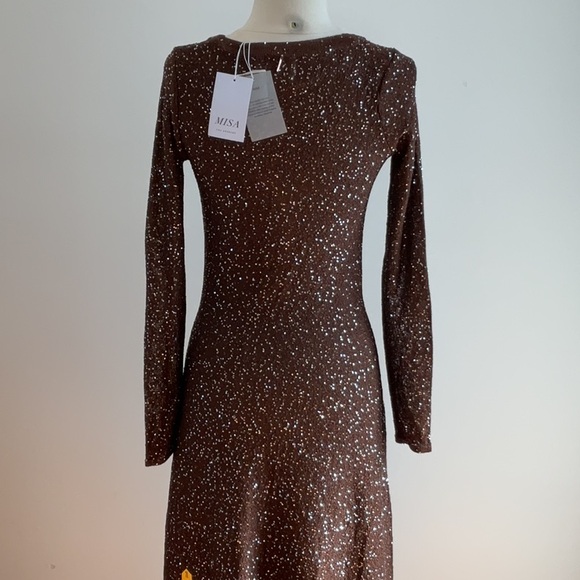 MISA Los Angeles Rafael Cardigan Dress, Size: M - Picture 13 of 16